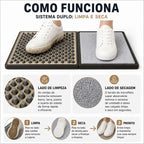 StepClean Pro™ | Tapete Inteligente Limpa Calçados