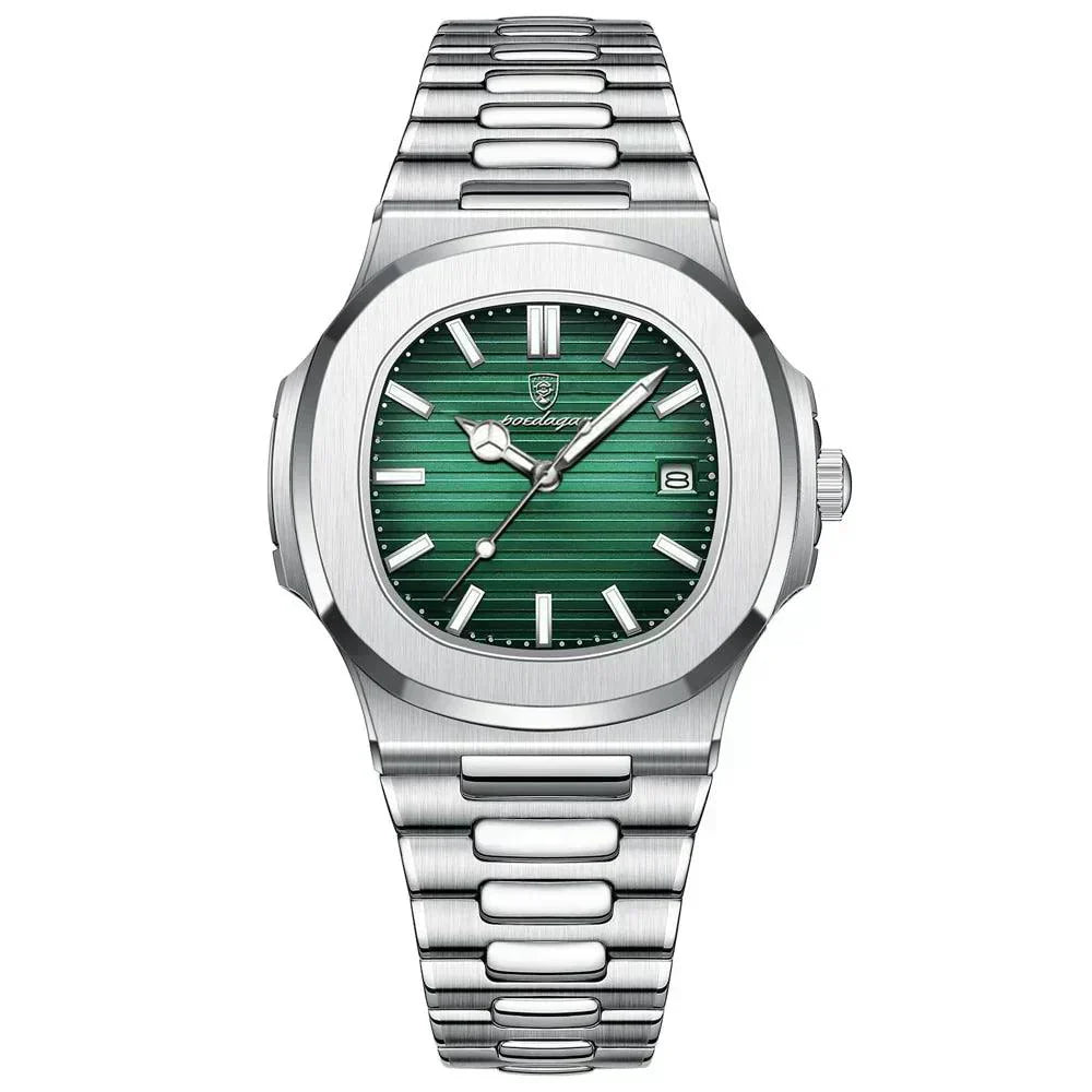 Relógio Atlântis 40mm | Pulseira Ajustável e Caixa Exclusiva